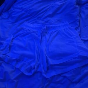 cute white comfy beach shorts